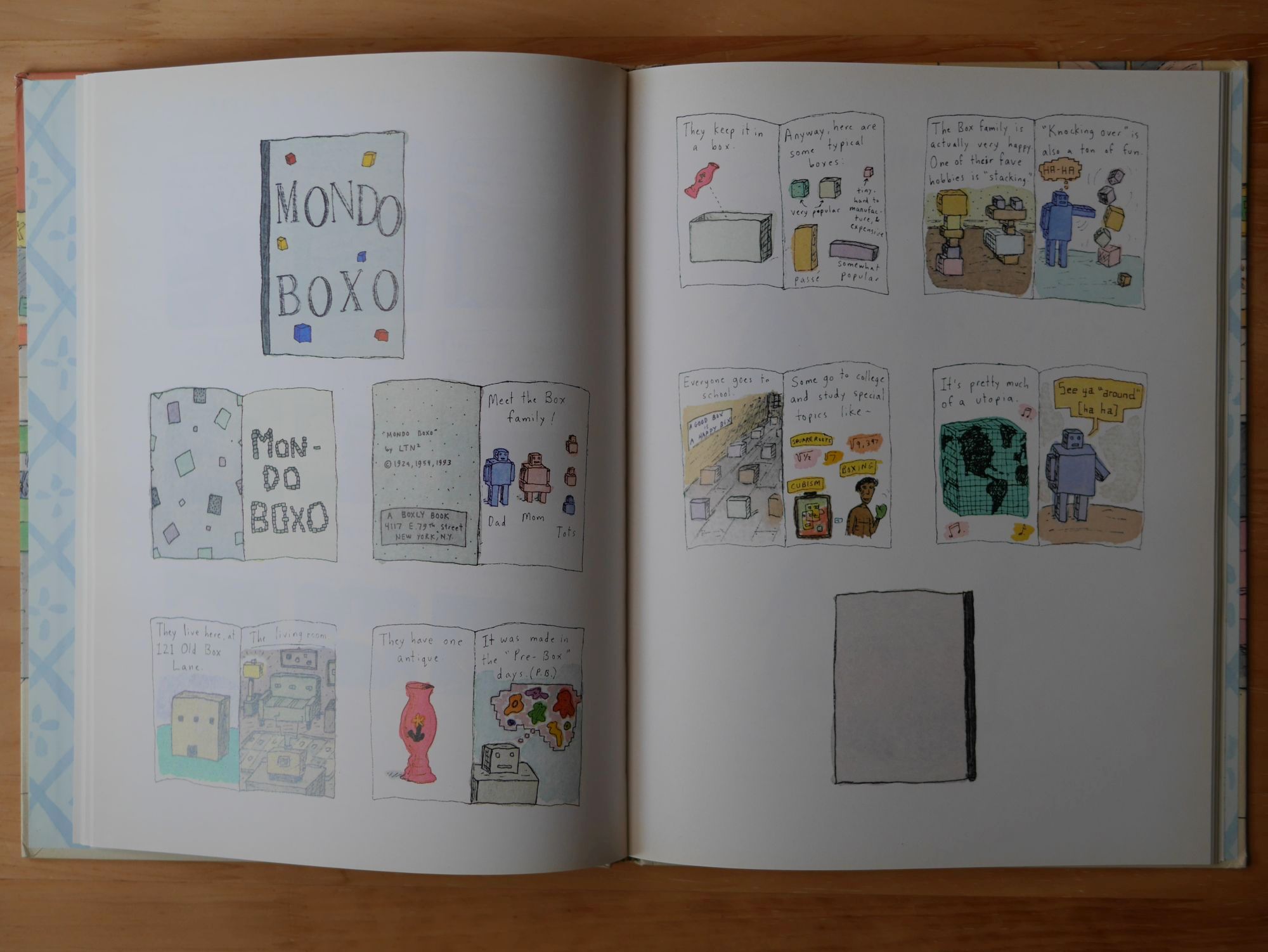 Roz Chast『Mondo Boxo』（1987年、Harper） 03